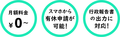 料金は無料から
